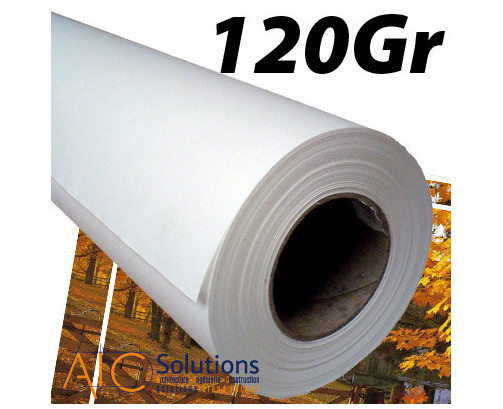 Papier couché Haute Résolution ImagePrint 120Gr 0,610 (24") x 30m (Ø2")