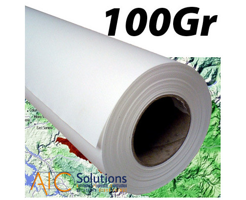 ColorPrint HQ papier couché 100gr/m² 0,914 (36") x 45m (Ø2")