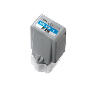 Canon PFI-1000 C - Cartouche d'impression cyan 80ml - 0547C001 - AIC-Solutions Grand Format