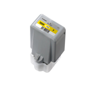 Canon PFI-1000 Y - Cartouche d'impression jaune 80ml - 0549C001 - AIC-Solutions Grand Format