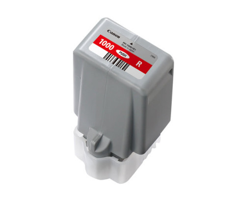 Canon PFI-1000 R - Cartouche d'impression rouge 80ml - 0554C001 - AIC-Solutions Grand Format