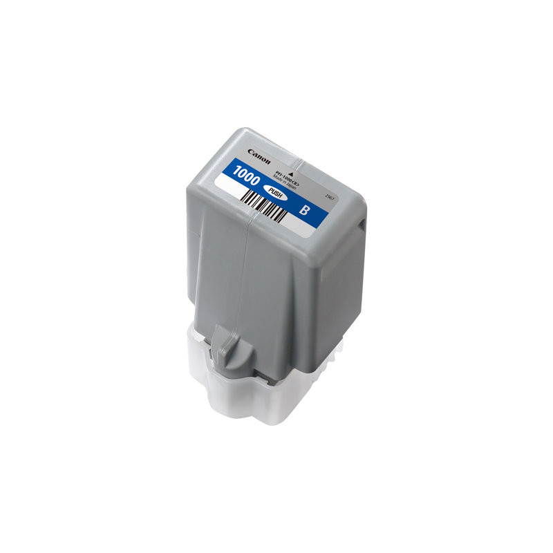Canon PFI-1000 B - Cartouche d'impression bleu 80ml - 0555C001 - AIC-Solutions Grand Format
