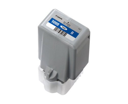 Canon PFI-1000 B - Cartouche d'impression bleu 80ml - 0555C001 - AIC-Solutions Grand Format