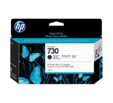 HP 730 - Cartouche d'impression noir mat 130ml (P2V65A) - P2V65A - AIC-Solutions Grand Format