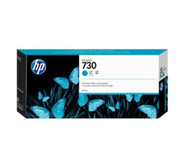 HP 730 - Cartouche d'impression cyan 300ml (P2V68A) - P2V68A - AIC-Solutions Grand Format