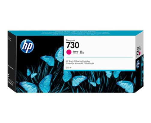 HP 730 - Cartouche d'impression magenta 300ml (P2V69A) - P2V69A - AIC-Solutions Grand Format
