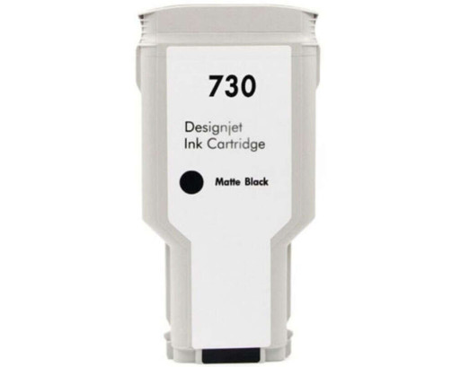 Cartouche d’encre générique HP 730 noir mat 300ml remplace P2V71A/P2V65A - HI-730MBK - AIC-Solutions Grand Format