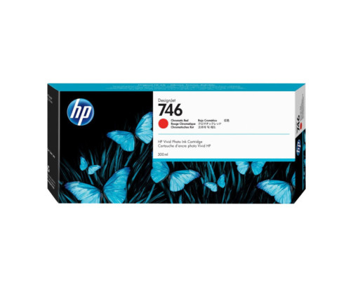 HP 746 - Cartouche d'impression rouge 300ml (P2V81A) - P2V81A - AIC-Solutions Grand Format