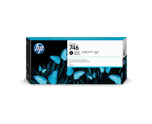 HP 746 - Cartouche d'impression noir photo 300ml (P2V82A) - P2V82A - AIC-Solutions Grand Format