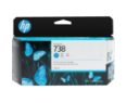 HP 738 - Cartouche d'impression cyan 130ml