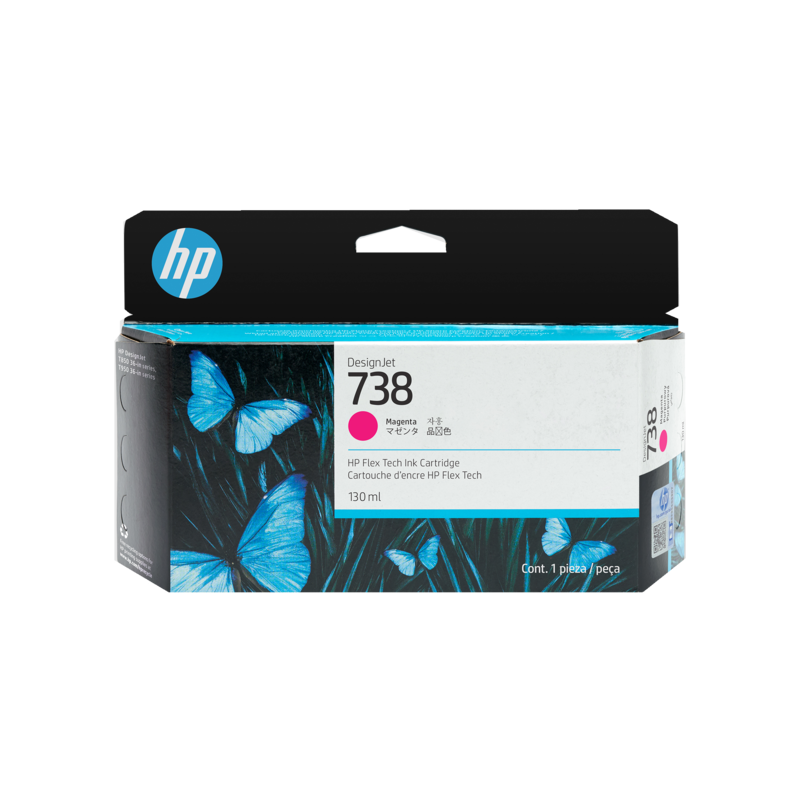 HP 738 - Cartouche d'impression magenta 130ml