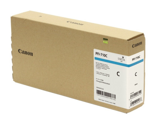 Canon PFI-710 C - Cartouche d'impression cyan 700ml - 2355C001 - AIC-Solutions Grand Format