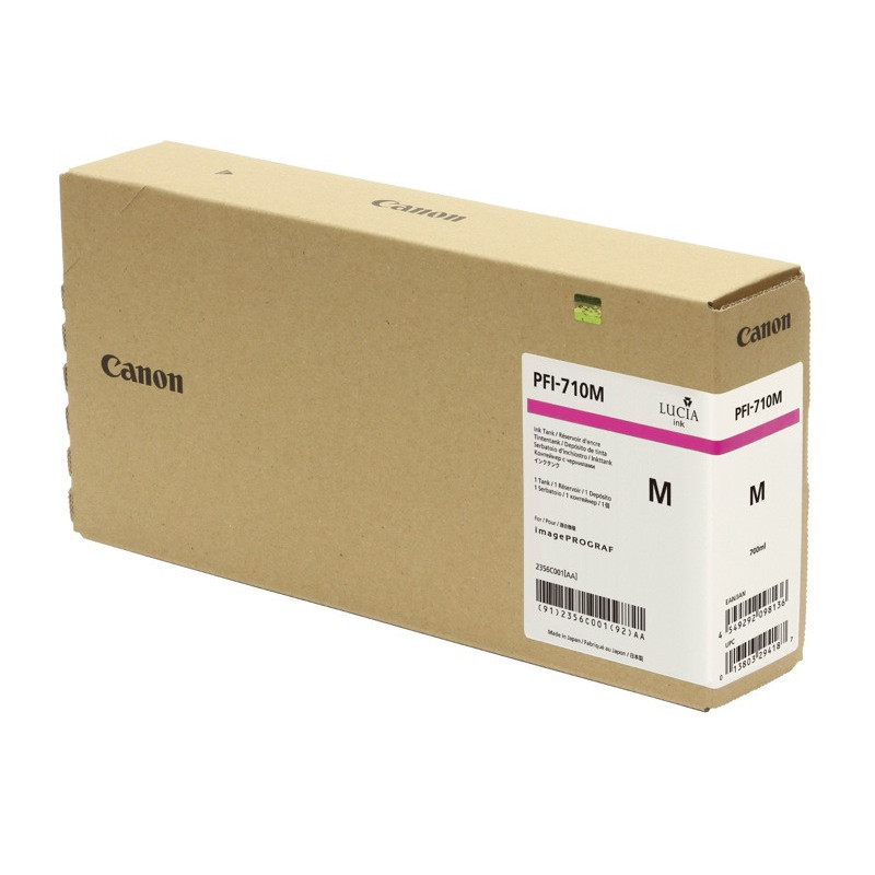 Canon PFI-710 M - Cartouche d'impression magenta 700ml Canon PFI-710 M - Cartouche d'impression magenta 700ml