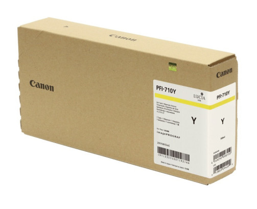 Canon PFI-710 Y - Cartouche d'impression jaune 700ml - 2357C001 - AIC-Solutions Grand Format