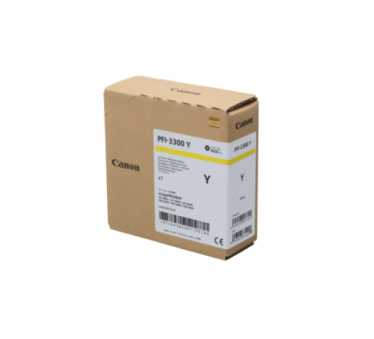 Canon PFI-3300 Y - Cartouche d'impression jaune 330ml - 6436C001 - AIC-Solutions Grand Format