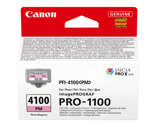 Canon PFI-4100 PM - Cartouche d'impression magenta photo 80ml - 6782C001 - AIC-Solutions Grand Format
